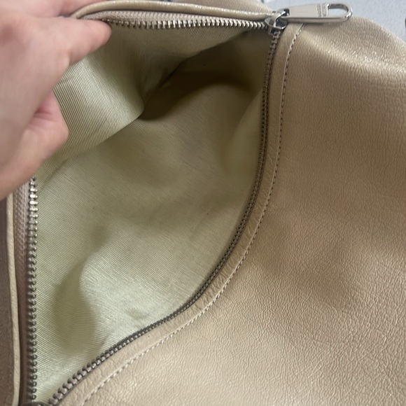 Badgley Mishka Beige Purse Leather - Picture 7 of 11